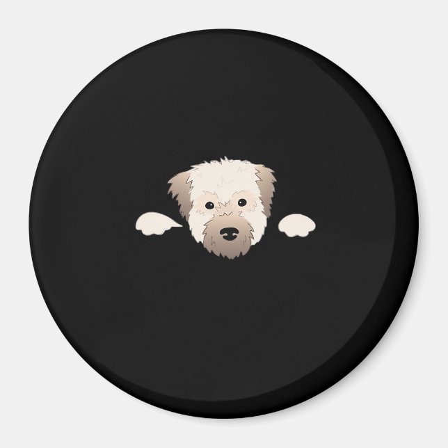 Peekabo-Valp Magnet (Framsidan)