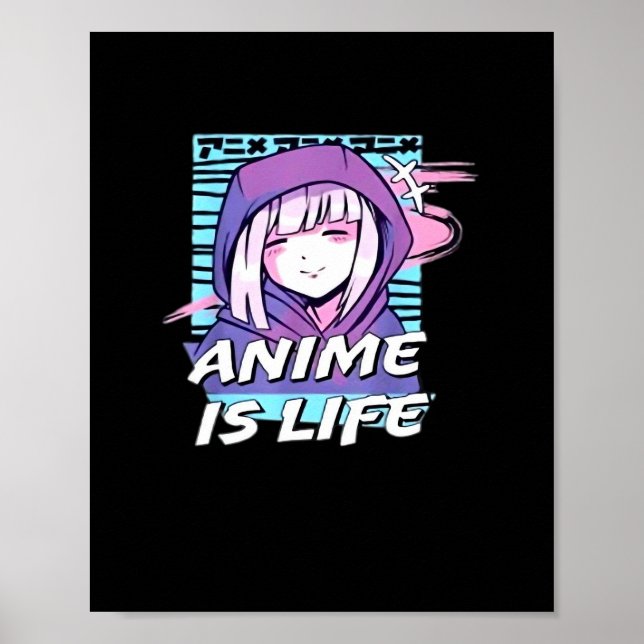 Peekaboo Anime Funny Poster (Framsidan)