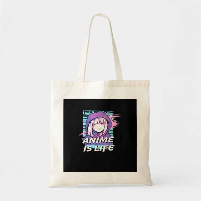 Peekaboo Anime Funny Tygkasse (Framsidan)
