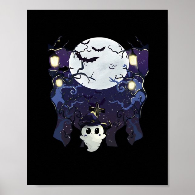 Peekaboo Autumn Vibes Poster (Framsidan)