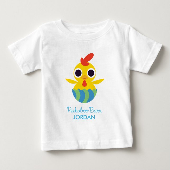 Peekaboo Barn Påsk | Bandit Chick 2 T-shirt (Framsida)