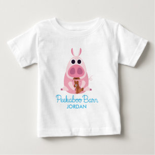 Peekaboo Barn Påsk   Leary Gris 2 T-shirt