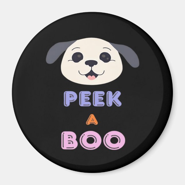 Peekaboo Basic-design Magnet (Framsidan)