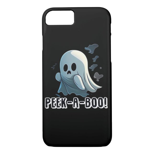 Peekaboo Basic Slogan Case-Mate iPhone Skal (Baksida)