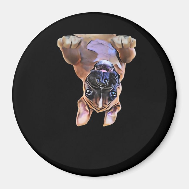 Peekaboo Boxer Magnet (Framsidan)