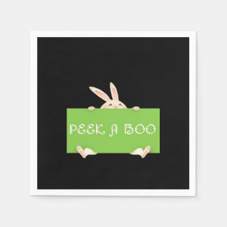 Peekaboo Bunny Pappersservett
