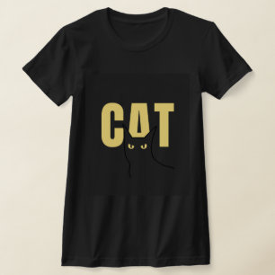 Peekaboo Cat - Viktigt Ordlekt T Shirt