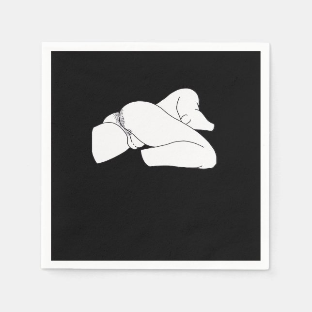 Peekaboo Classic Funny Pappersservett (Framsidan)