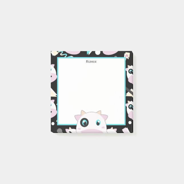 Peekaboo Cow Post-it Block (Framsida)