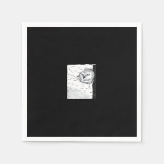 Peekaboo Cute Basic Pappersservett