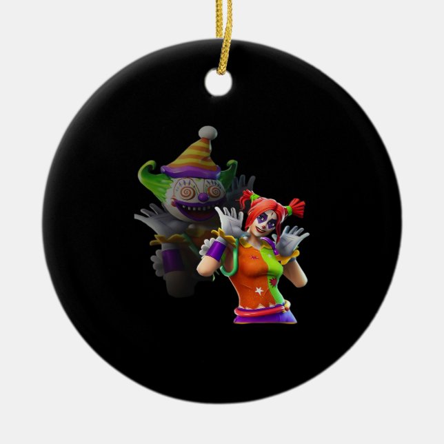 Peekaboo Essential Funny Quote Julgransprydnad Keramik (Framsidan)