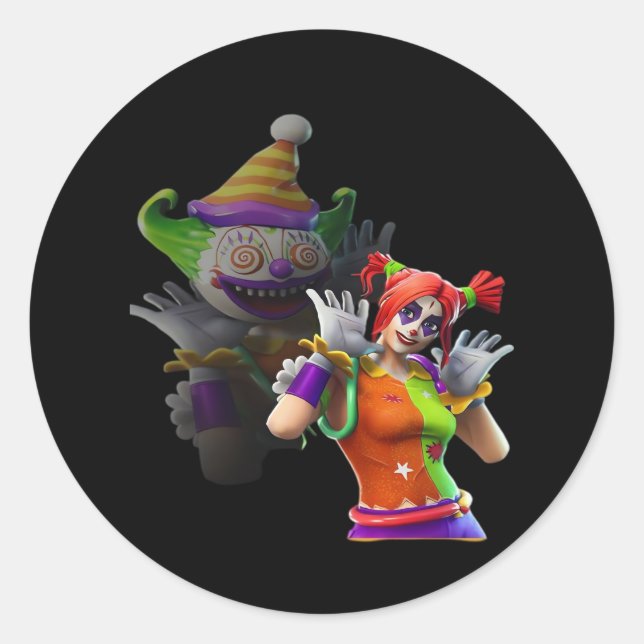 Peekaboo Essential Funny Quote Runt Klistermärke (Framsida)