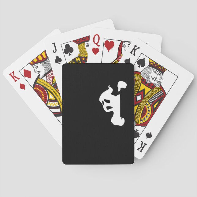 Peekaboo Essential Sloth Halloween Casinokort (Baksidan)