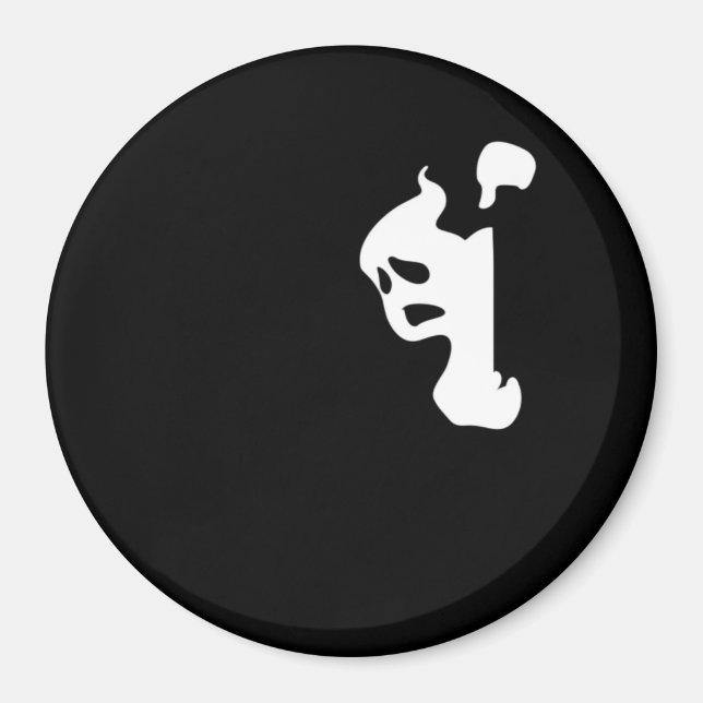 Peekaboo Essential Sloth Halloween Magnet (Framsidan)