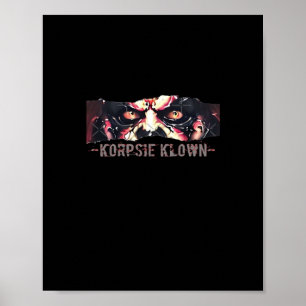 Peekaboo Graphic Autumn Vibes Poster