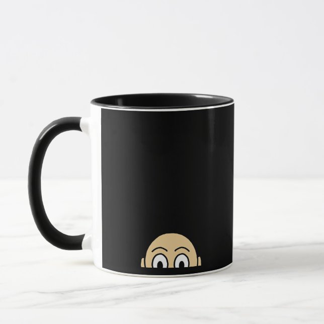 Peekaboo Graphic Basic-offert Mugg (Vänster)