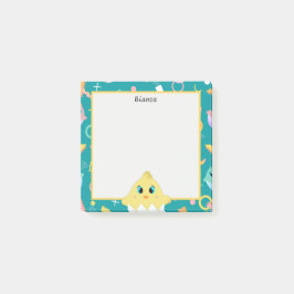 Peekaboo Grönt Baby Chick Post-it Block