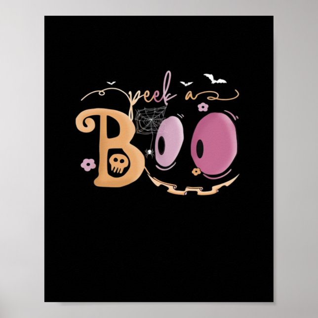 Peekaboo Halloween Essential Sloth Poster (Framsidan)