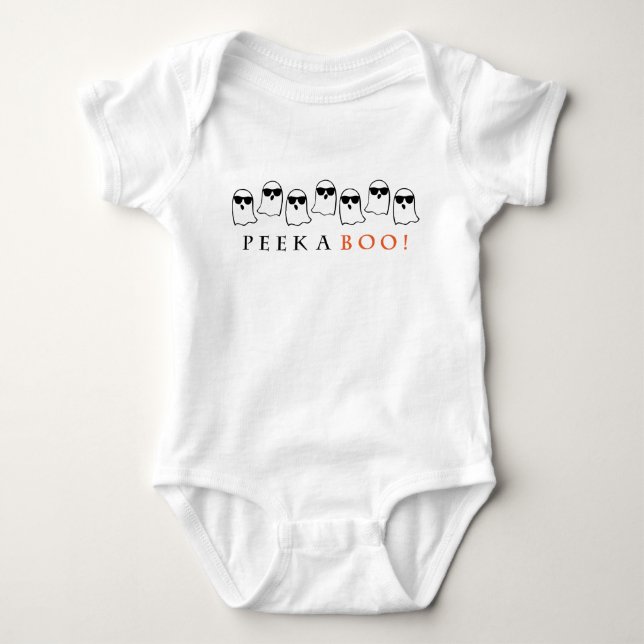 Peekaboo! Halloween spöken Tee (Framsida)