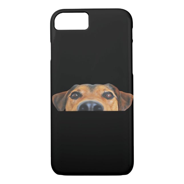 Peekaboo Hund Case-Mate iPhone Skal (Baksida)