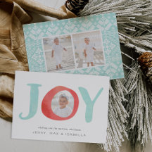 Peekaboo Joy | Helgdag-fotokort
