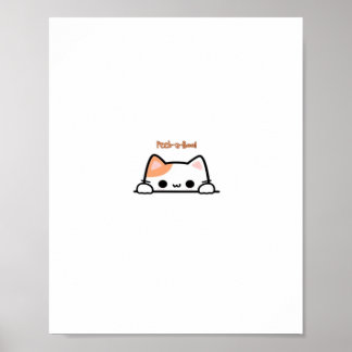 Peekaboo! - Klassisk design för Halloween Poster