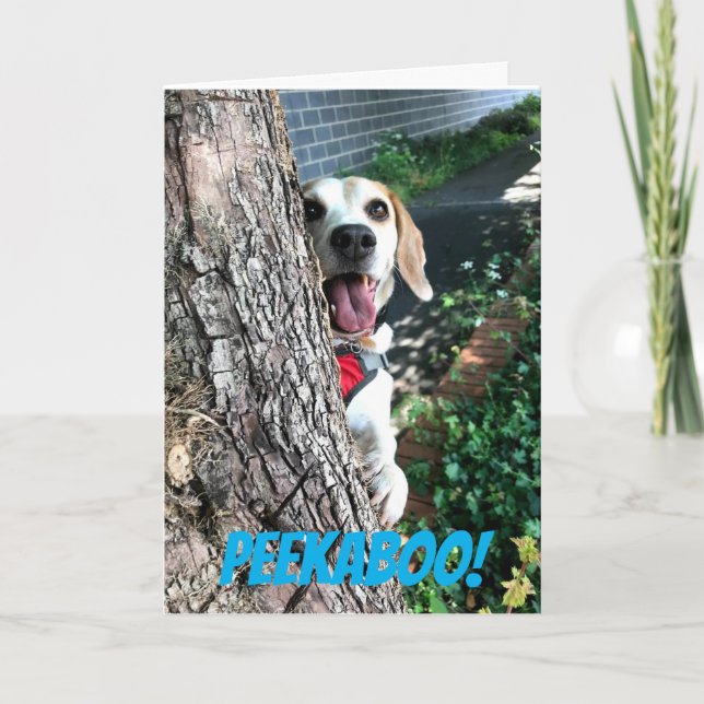 PEEKABOO KORT (Framsida)