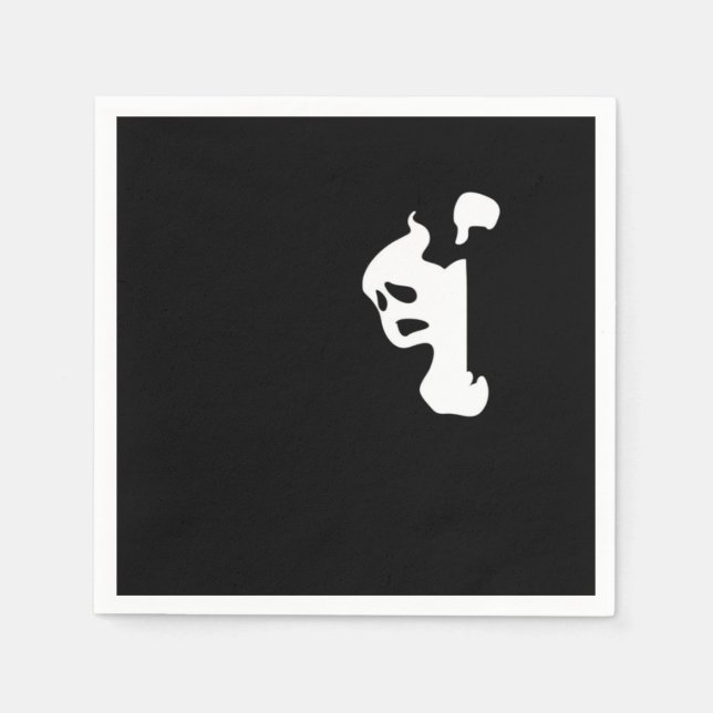 Peekaboo Lazy Sloth Pappersservett (Framsidan)