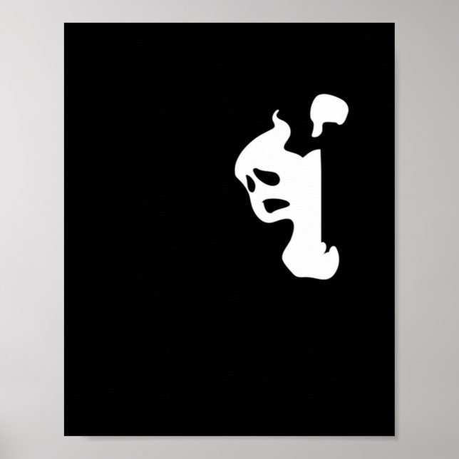 Peekaboo Lazy Sloth Poster (Framsidan)