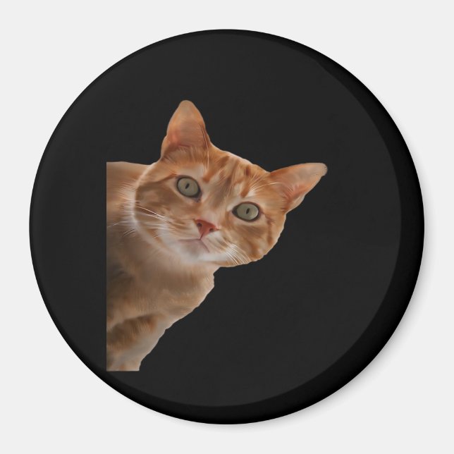 Peekaboo-målarfärg Magnet (Framsidan)