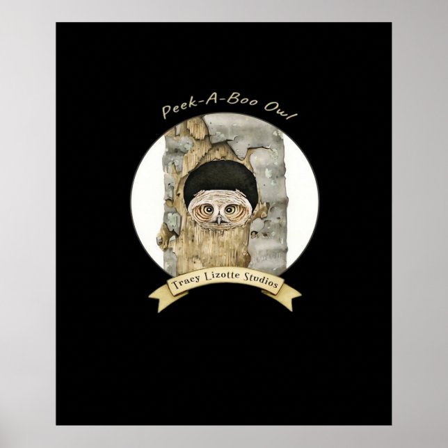 Peekaboo-PM-design för Halloween Poster (Framsidan)