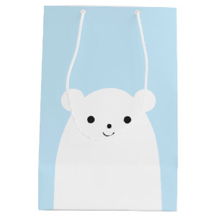 Peekaboo Polar Bear Gift Bag