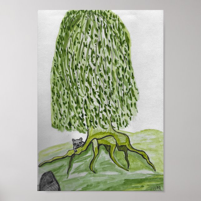 Peekaboo Poster (Framsidan)