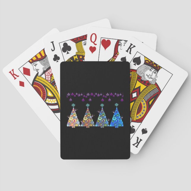 Peekaboo Reindeer Classic Casinokort (Baksidan)