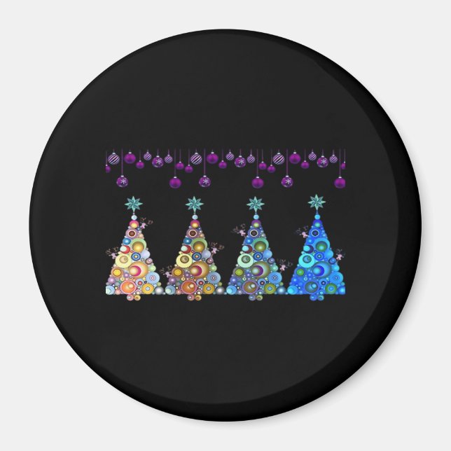 Peekaboo Reindeer Classic Magnet (Framsidan)