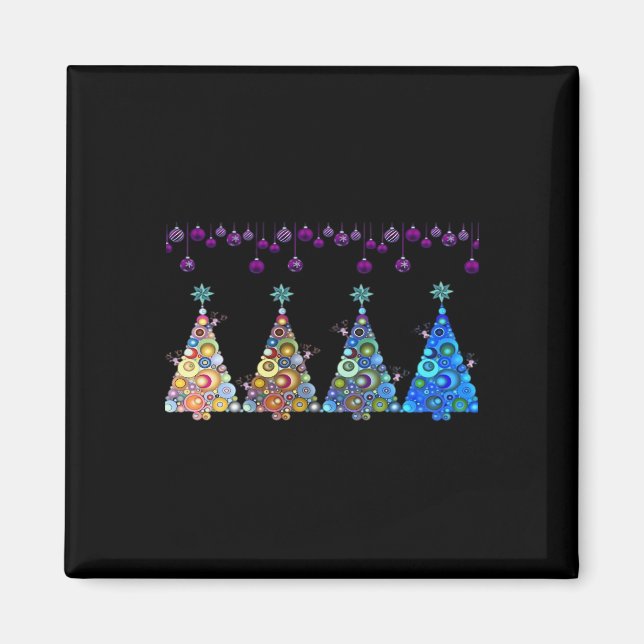 Peekaboo Reindeer Classic Magnet (Framsidan)