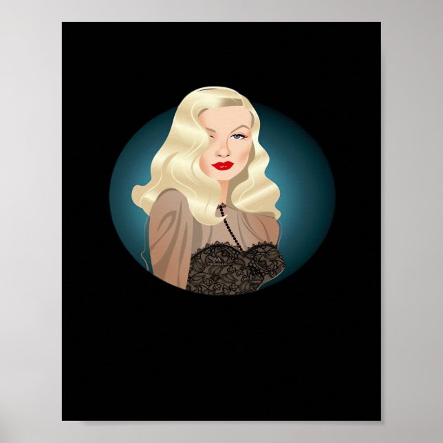 Peekaboo Spooky Quote Poster (Framsidan)