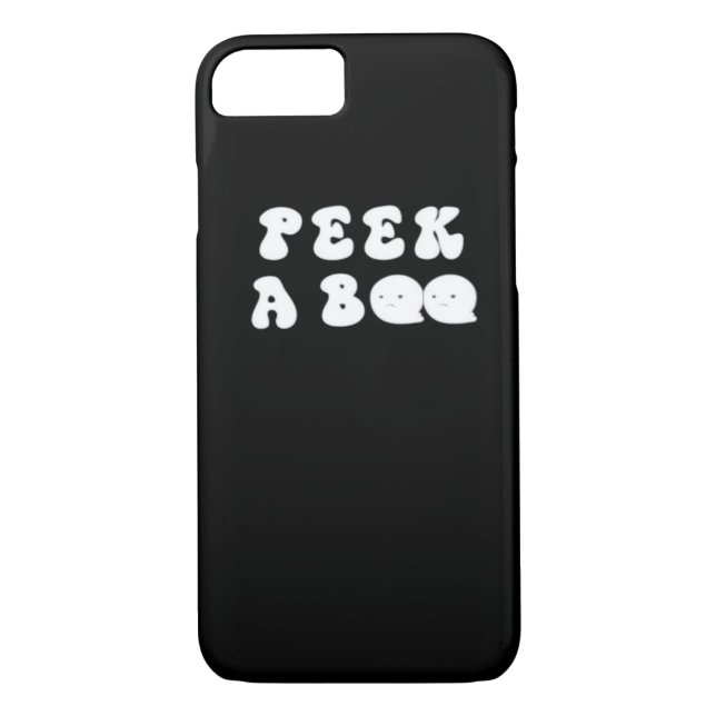 Peekaboo Spooky Slogan Case-Mate iPhone Skal (Baksida)