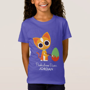 Peekabooladugårdpåsk Purrl katten T Shirt