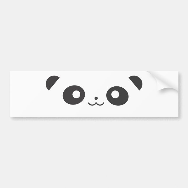 PeekabooPanda Bildekal (Framsidan)