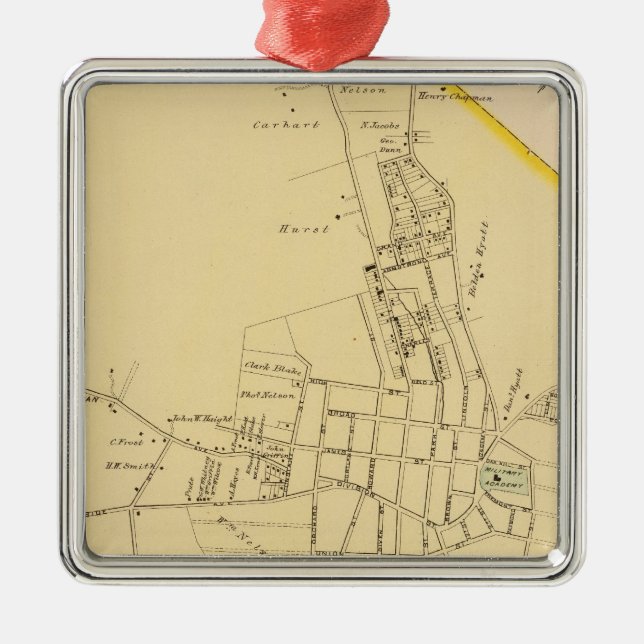 Peekfärdighet, NY Julgransprydnad Metall (Framsidan)