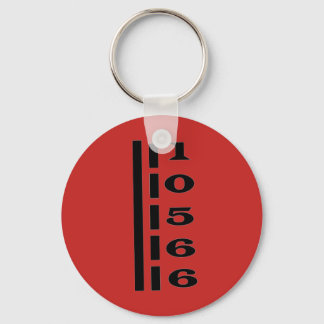 Peekfärdighet, NY Zip-Nyckelring Nyckelring