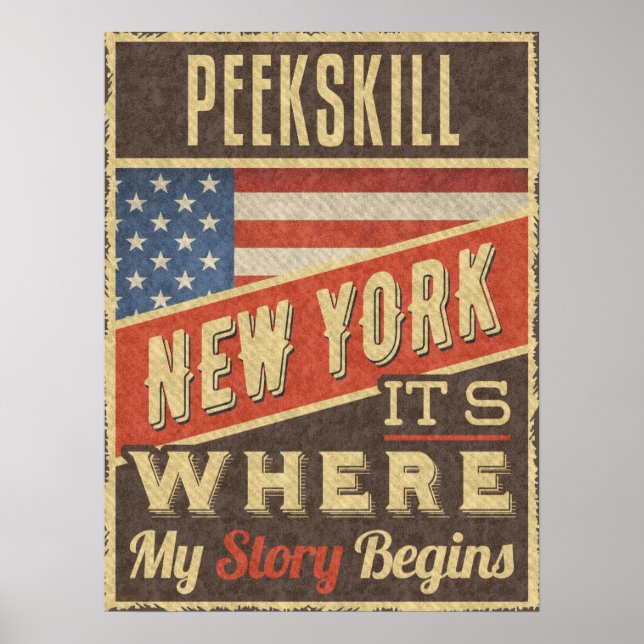 Peekfärfärdighet New York Poster (Framsidan)