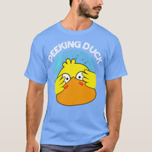 Peeking Anka Funny Animal China Dish Pun T Shirt