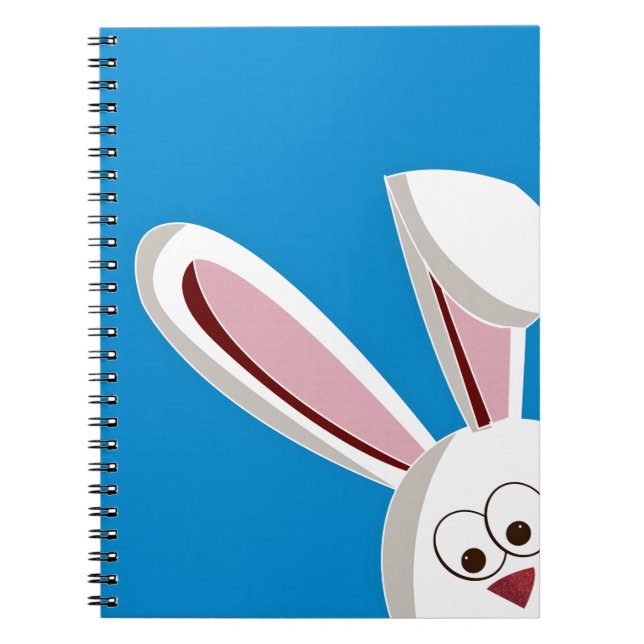 Peeking Bunny Anteckningsbok (Framsidan)
