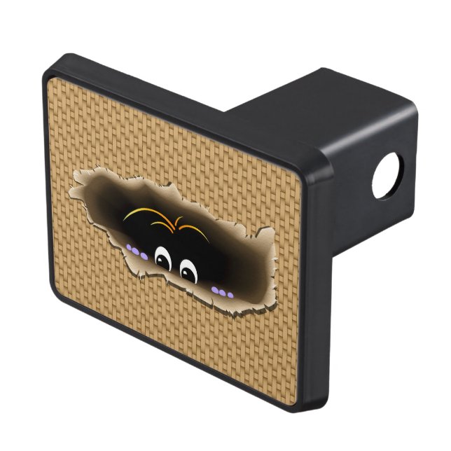 Peeking Creature Skydd För Dragkrok (Topp Höger)