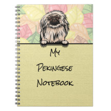Peeking Cute Pekingese bärbar dator