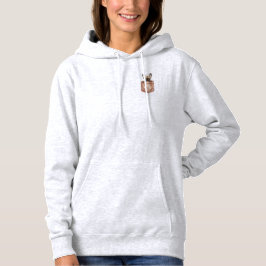 Peeking French Bulldog Puppy Pocket Hoodie T Shirt