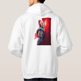 Peeking with Kash Rabbits Hoodie