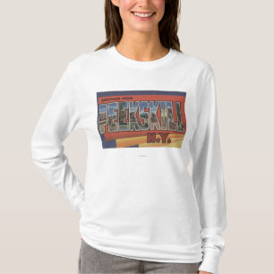 Peekskill New York - stora brevplatser Tee